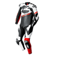 iXS-Ace 1.0 Lederkombi Einteiler - schwarz-weiss-rot-01