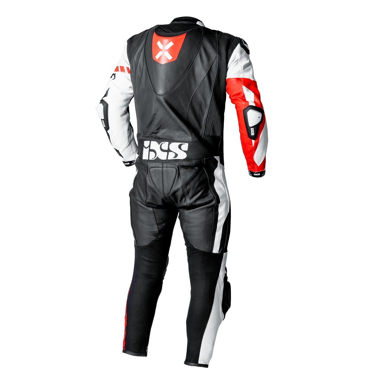 iXS-Ace 1.0 Lederkombi Einteiler - schwarz-weiss-rot-05