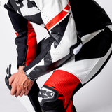 iXS-Ace 1.0 Lederkombi Einteiler - schwarz-weiss-rot-22