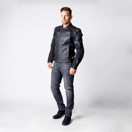 Ace 1.0 leather jacket - black – iXS.com Ace 1.0 leather jacket - black – iXS.com