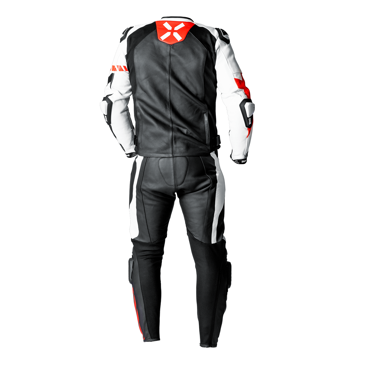 iXS-Ace 1.0 Lederkombi Zweiteiler - schwarz-weiss-rot-05