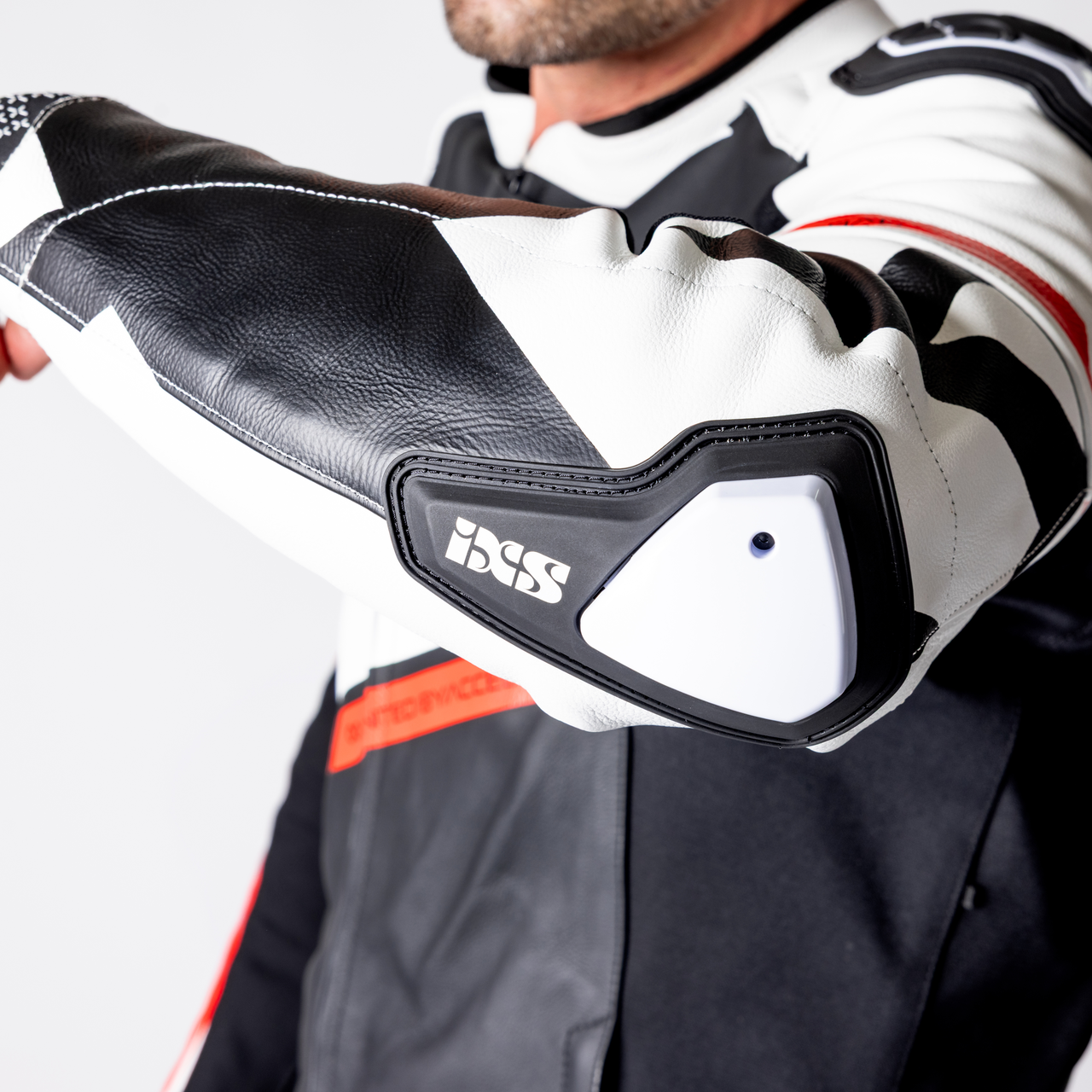 iXS-Ace 1.0 Lederkombi Zweiteiler - schwarz-weiss-rot-18