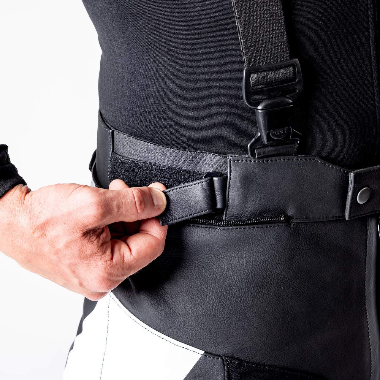 iXS-Ace 1.0 Lederkombi Zweiteiler - schwarz-weiss-rot-34