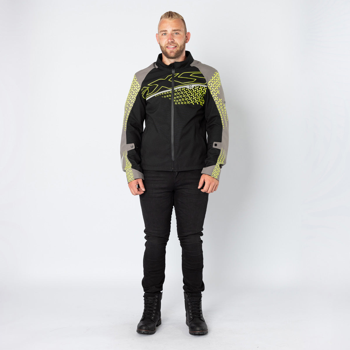 Rapid-STX 1.0 Laminatjacke anthrazit-lime