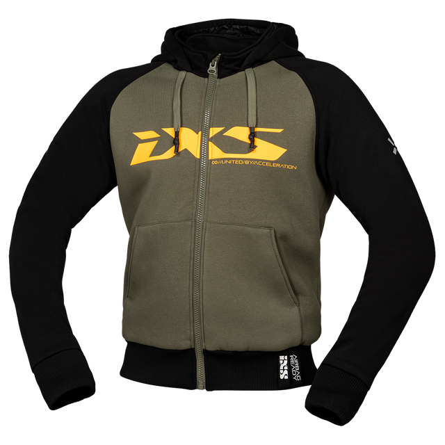 Rapid 1.0 Hoodie oliv-orange