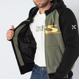 Rapid 1.0 Hoodie oliv-orange