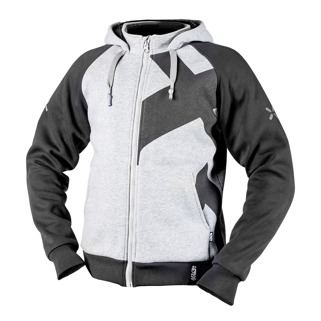 Rapid 1.0 hoodie - cool grey-dark grey – iXS.com