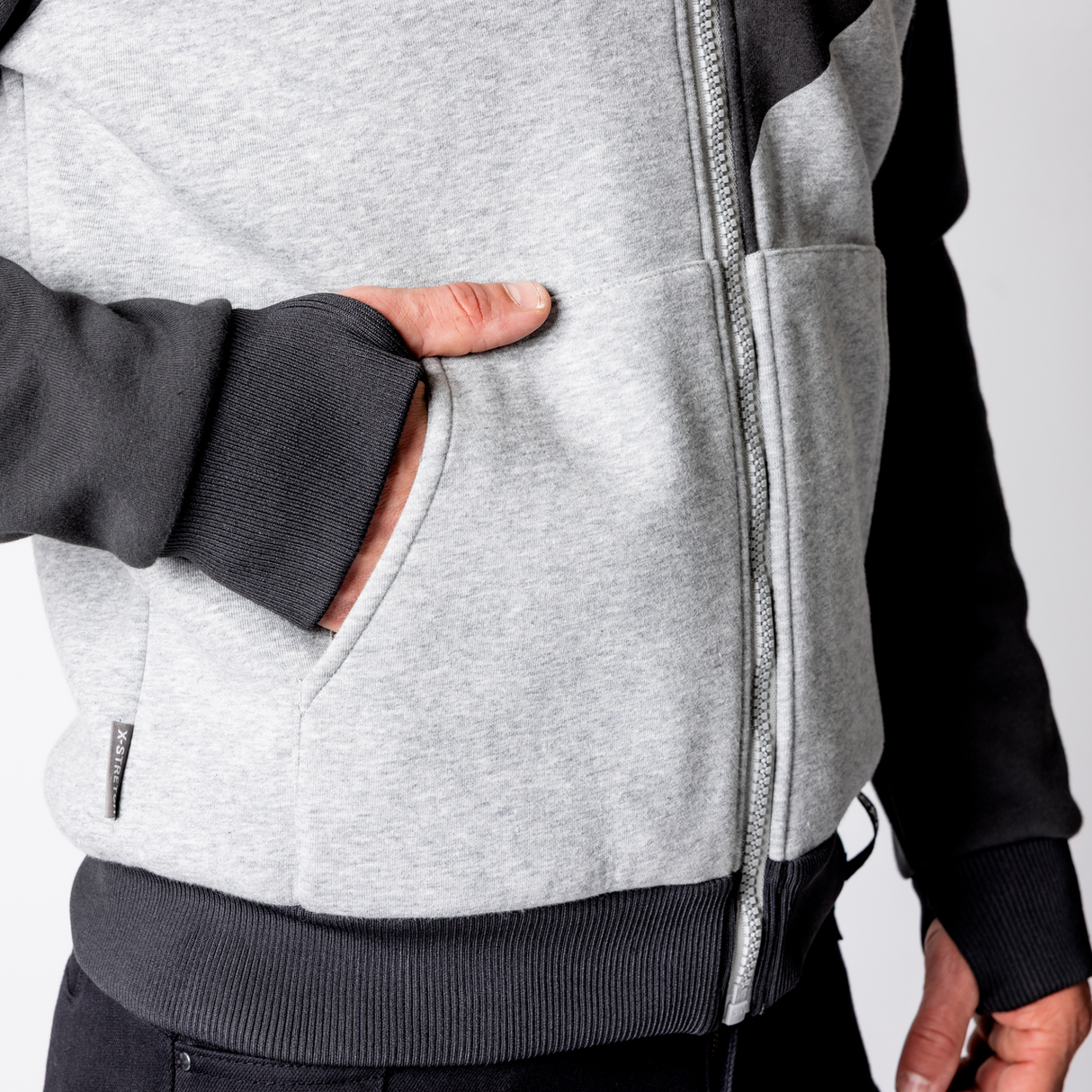 iXS-Rapid 1.0 Hoodie - cool grau-dunkelgrau-18