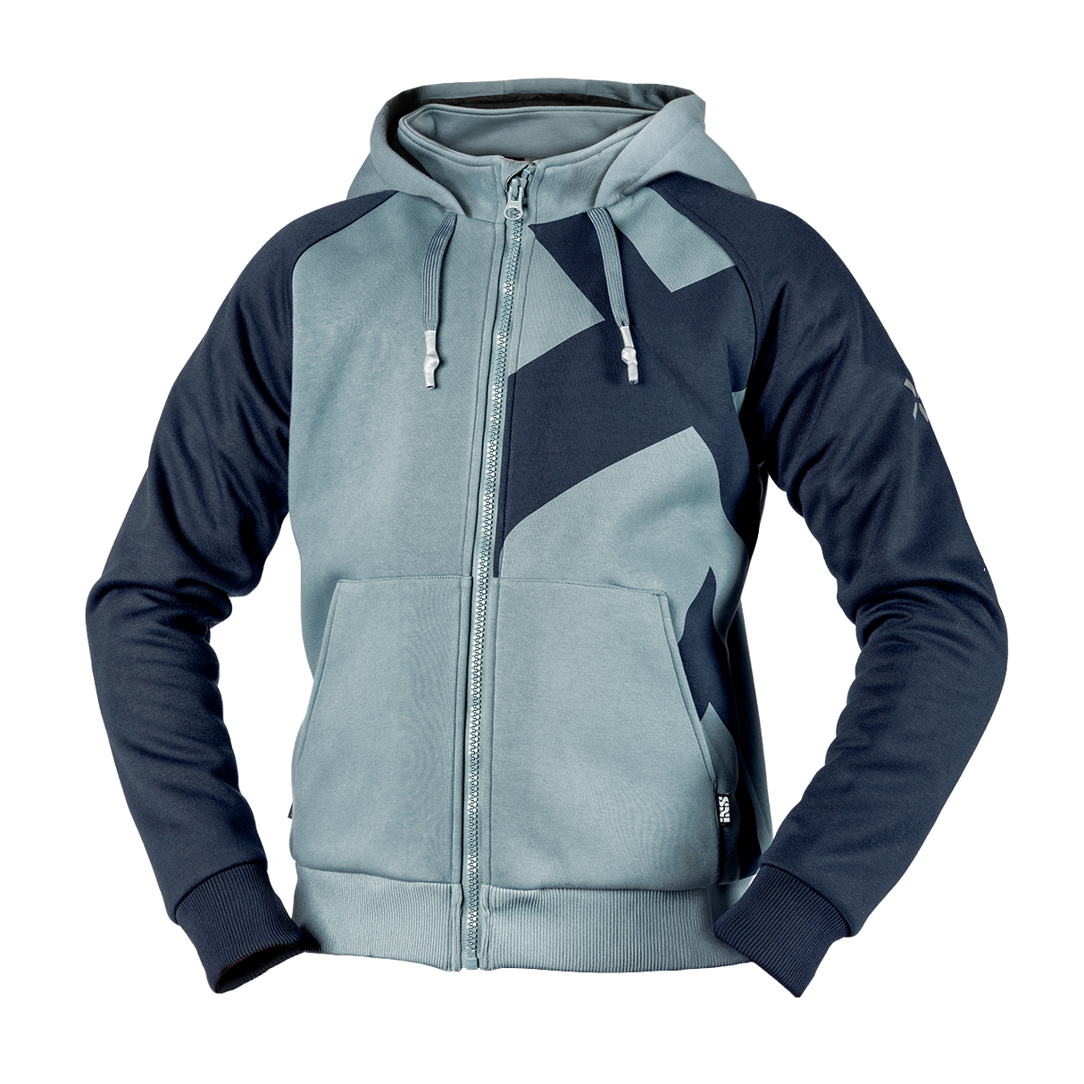 iXS-Rapid 1.0 Hoodie - dunkelblau-blau grau-01