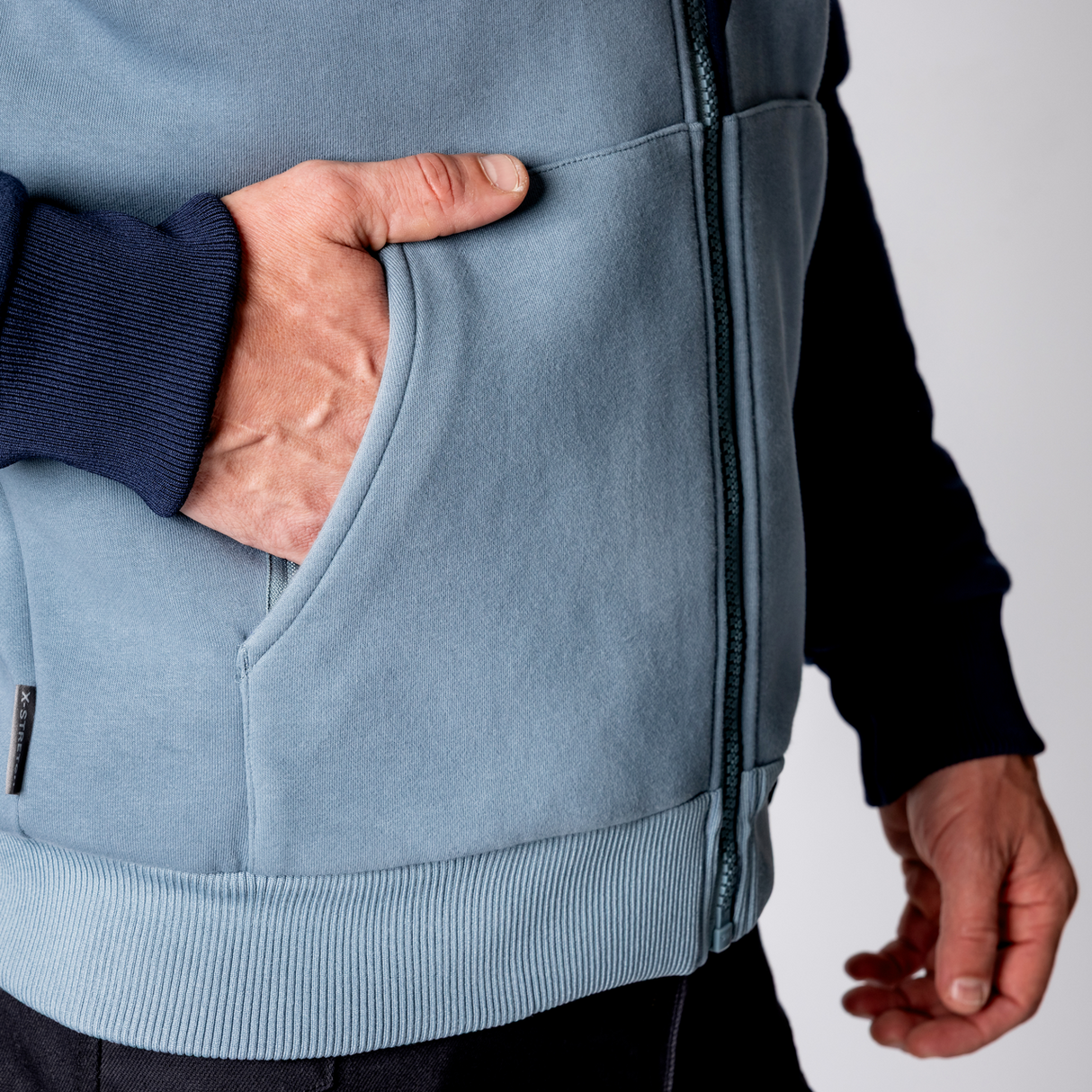 iXS-Rapid 1.0 Hoodie - dunkelblau-blau grau-13