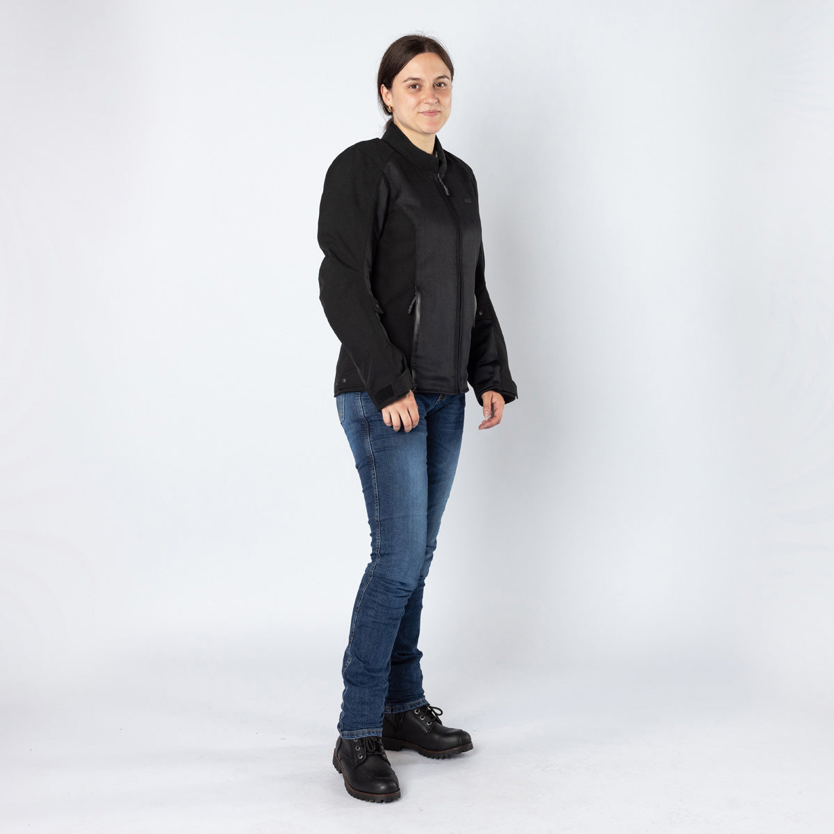 Damen Oxy-Air Jacke schwarz