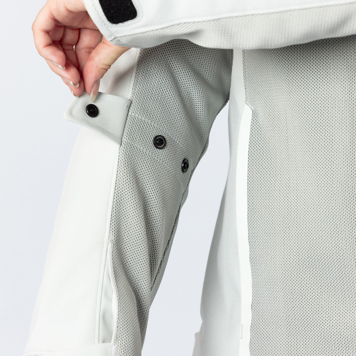 Damen Oxy-Air Jacke hellgrau