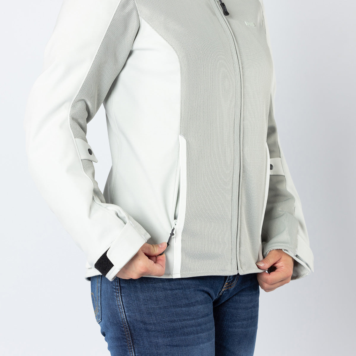 Damen Oxy-Air Jacke hellgrau