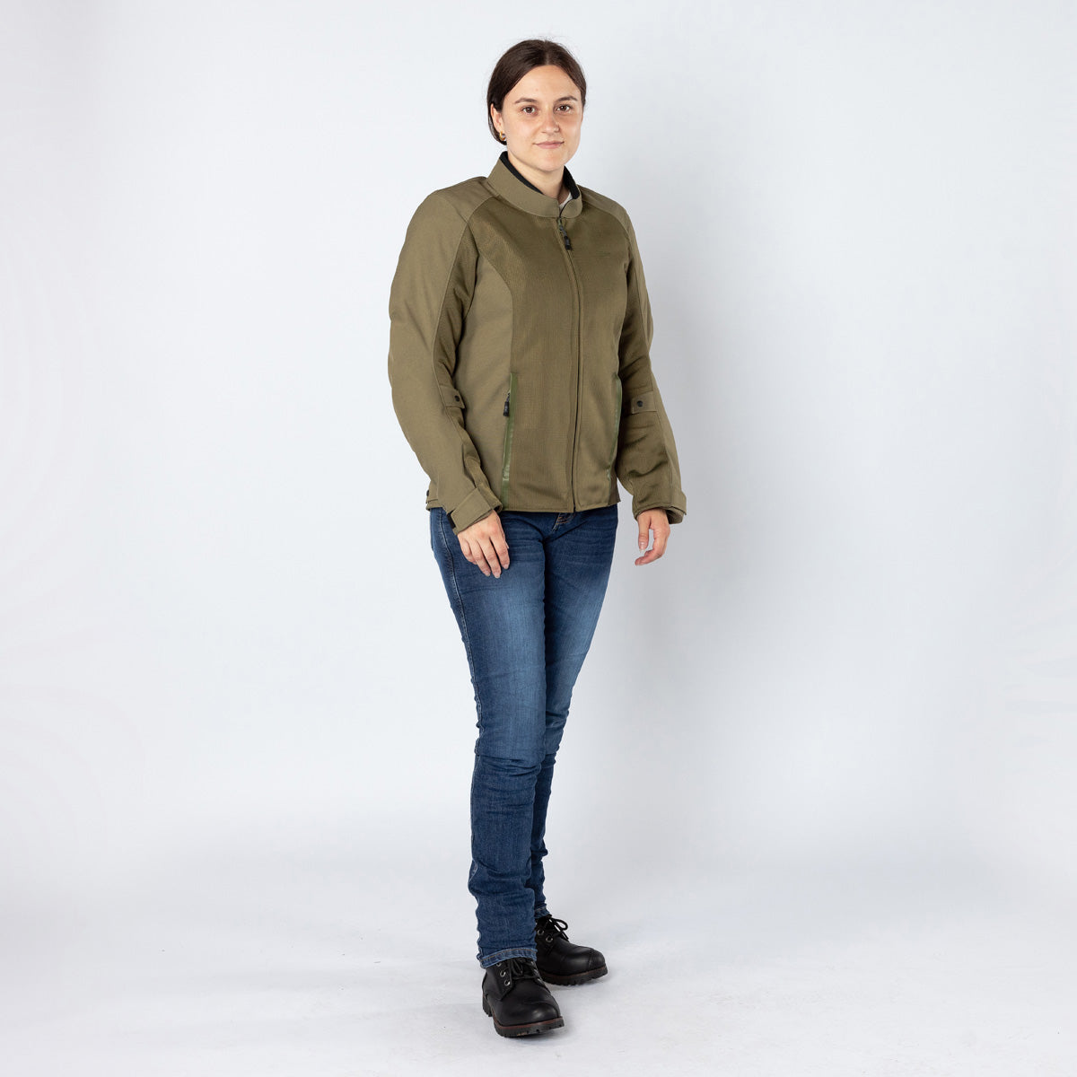 iXS Women's Oxy-Air jacket olive – iXS.com