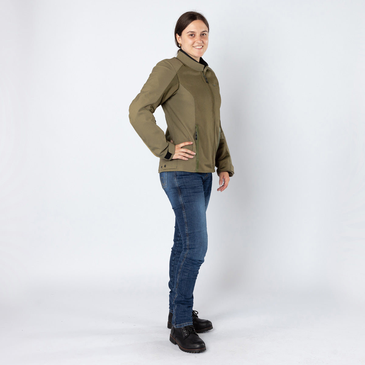 Damen Oxy-Air Jacke oliv