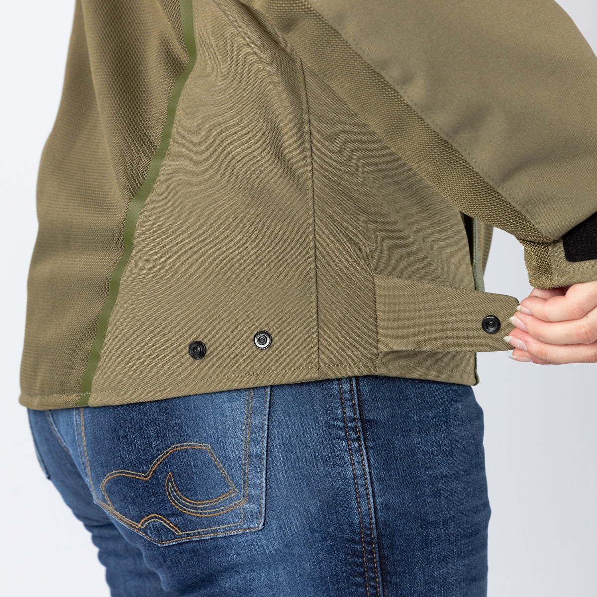 Damen Oxy-Air Jacke oliv