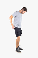 iXS T-Shirt Team grau-schwarz