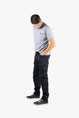 iXS T-Shirt Team grau-schwarz