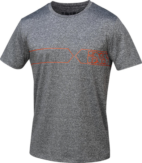 Team T-Shirt Function grau-rot
