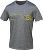 Team T-Shirt Function grau-gelb fluo