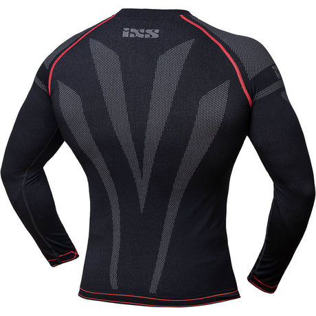 Langarm Funktions-Shirt 365 schwarz-grau