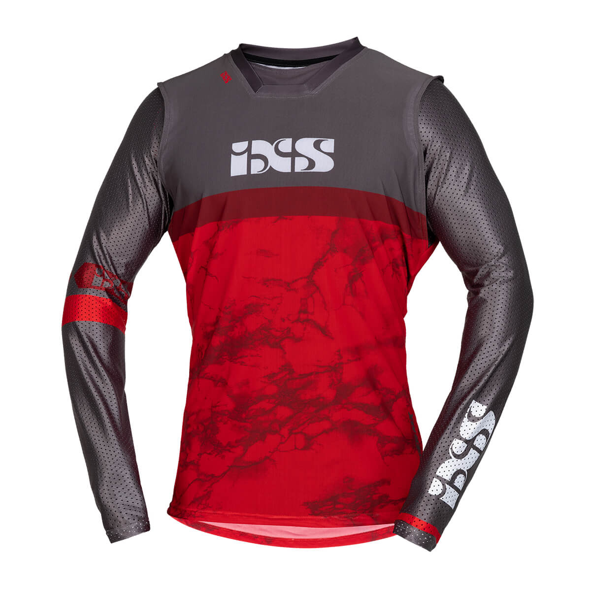 Trigger MX Jersey rot-grau