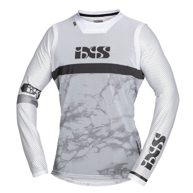 Trigger MX Jersey grau-weiss