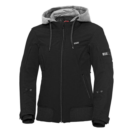 Classic SO Damen Jacke Moto, schwarz