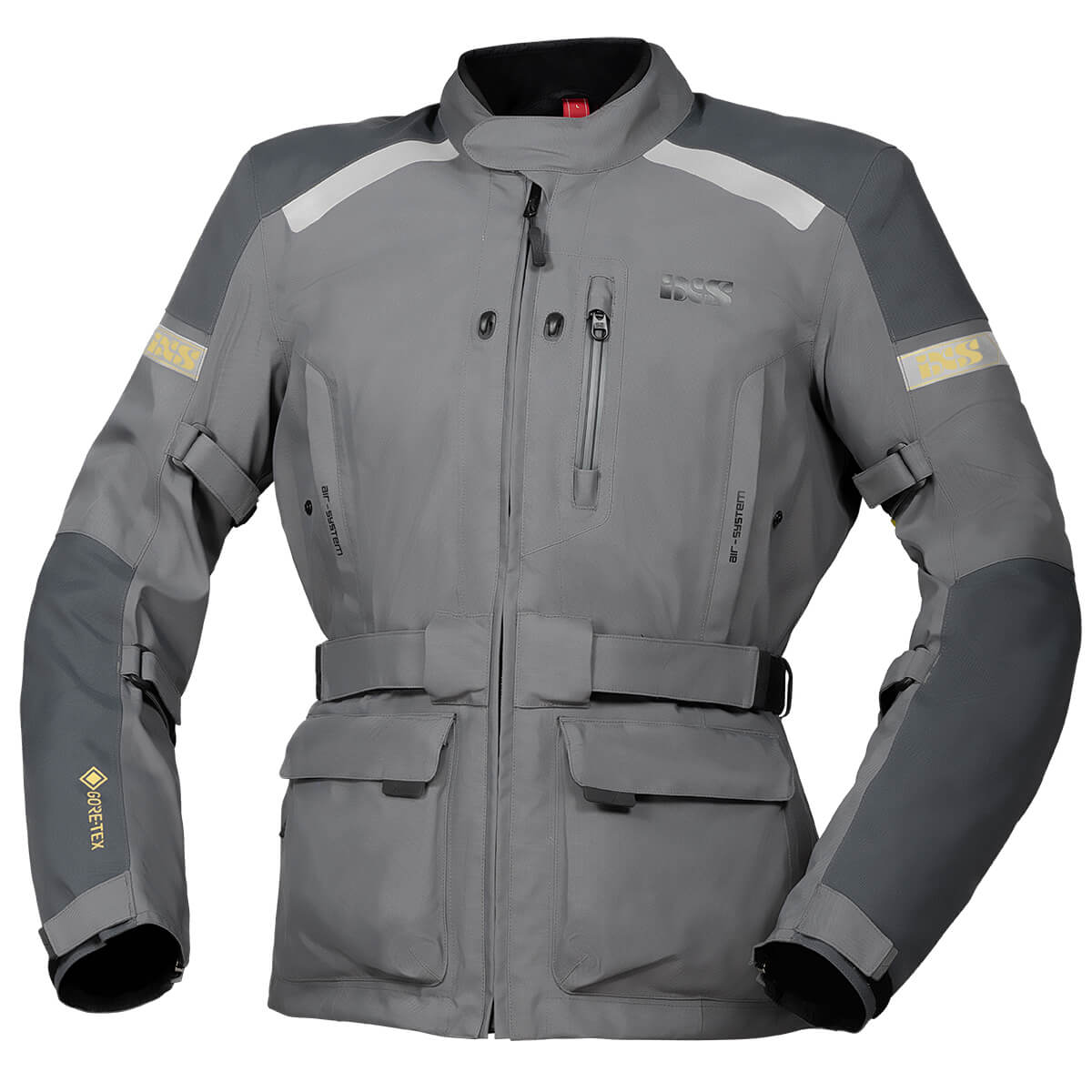 Tour Jacke Master-GTX hellgrau-dunkelgrau
