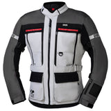 Tour Jacke Montevideo-ST 3.0 hell grau-dunkel grau-schwarz