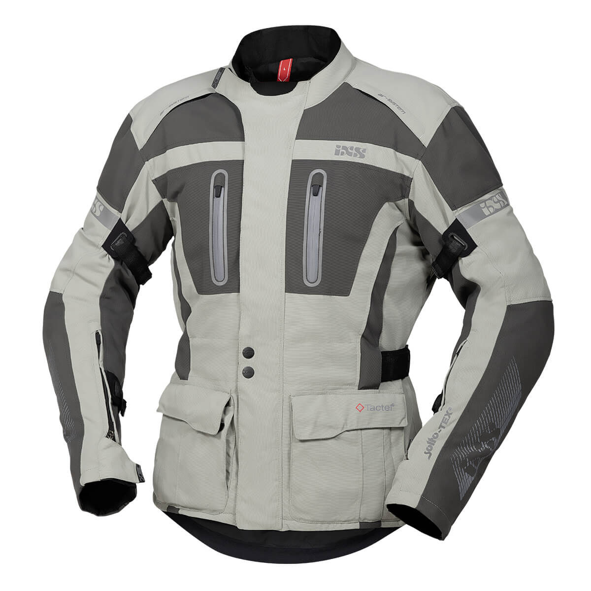 Tour Jacke Pacora-ST hellgrau-dunkelgrau