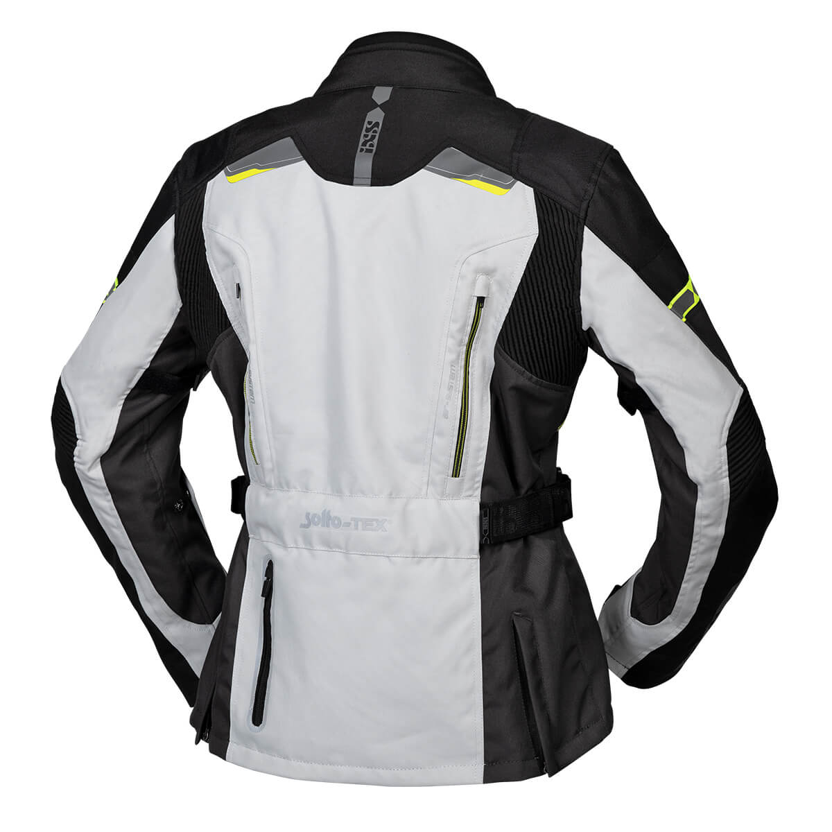 IXS Touring Women's Jacket Liz-ST gray-black-yellow – iXS.com