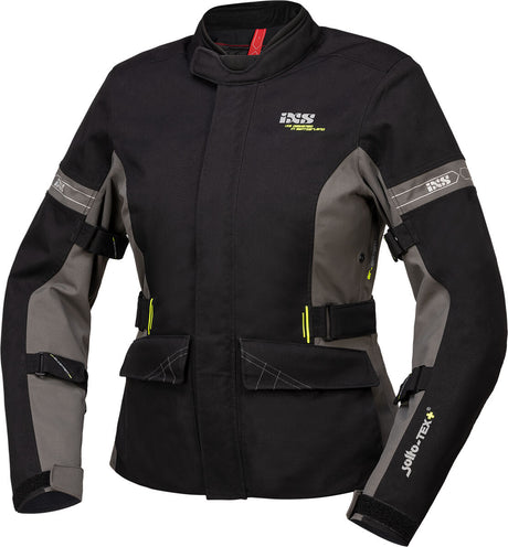 Tour Damen Jacke Laminat-ST-Plus schwarz-grau