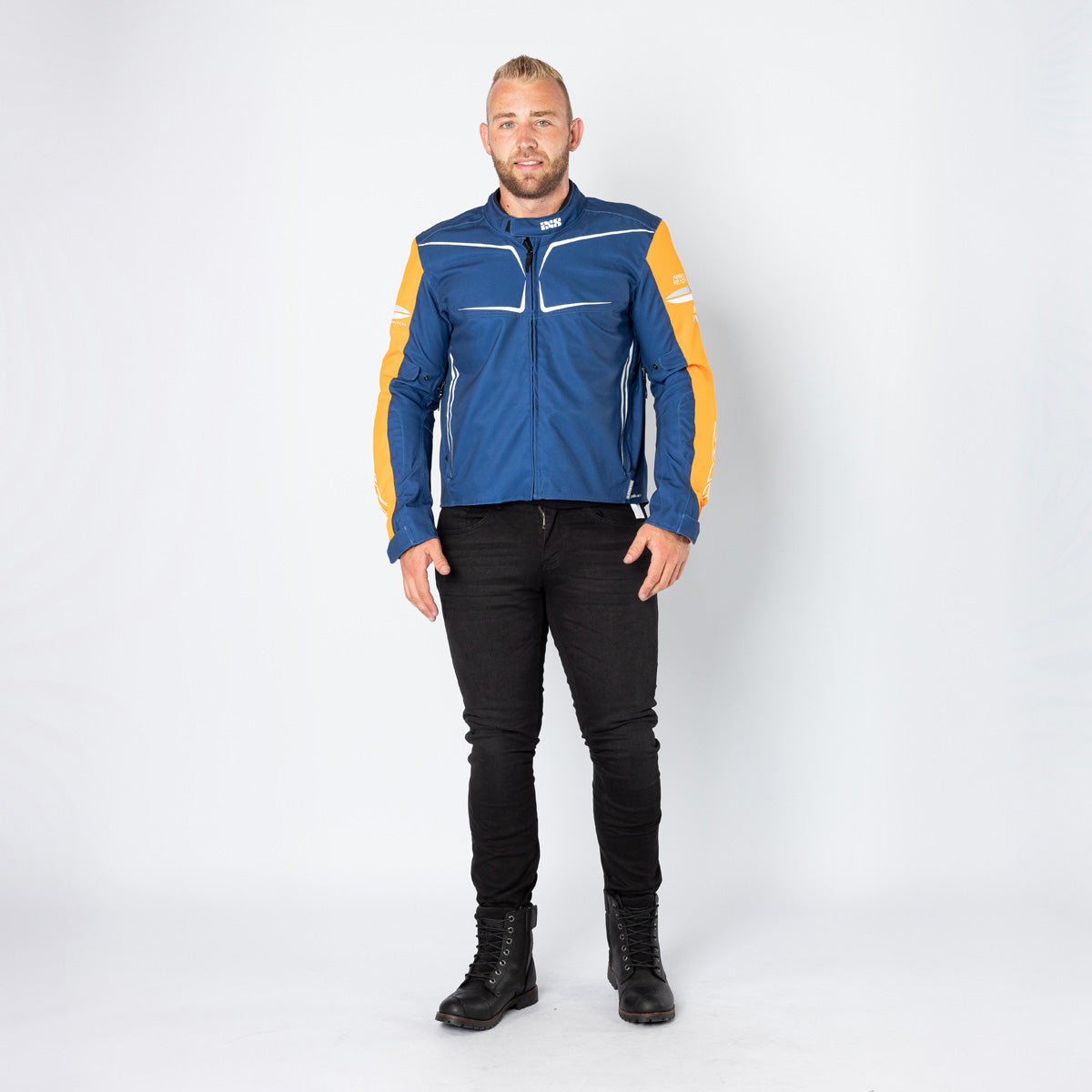 iXS Sport jacket TS-Pro ST+ racing blue-orange-white – iXS.com