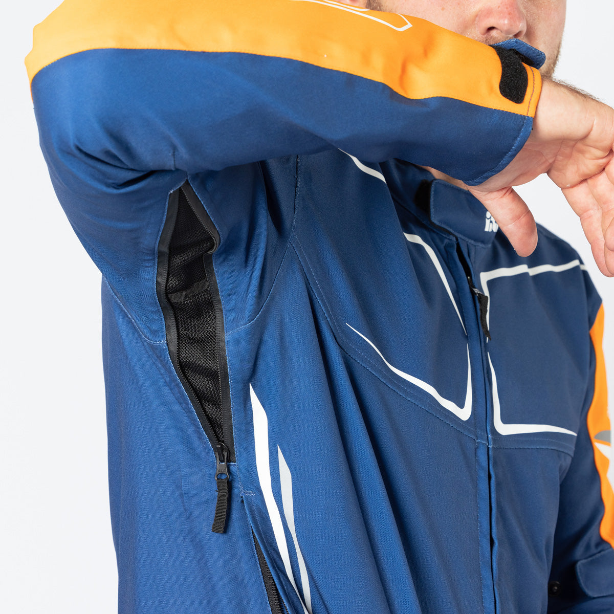 Sport Jacke TS-Pro ST+ racing blue-orange-weiss