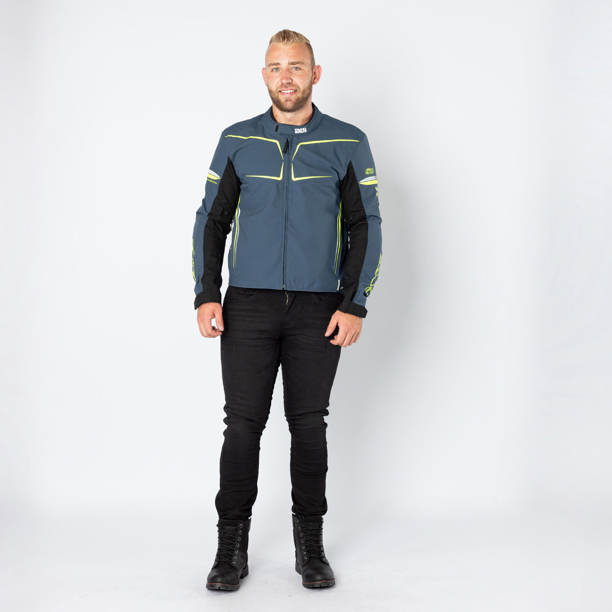 Sport Jacke TS-Pro ST+ blau-neongelb