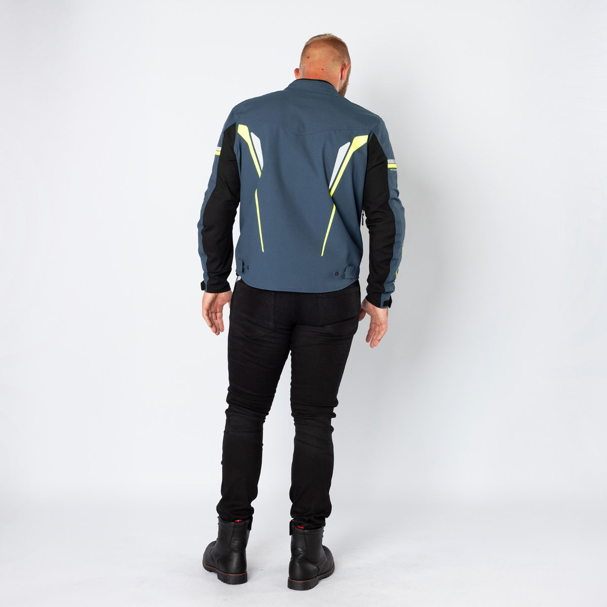 iXS Sport Jacke TS-Pro ST+ blau-neongelb – IXS.com