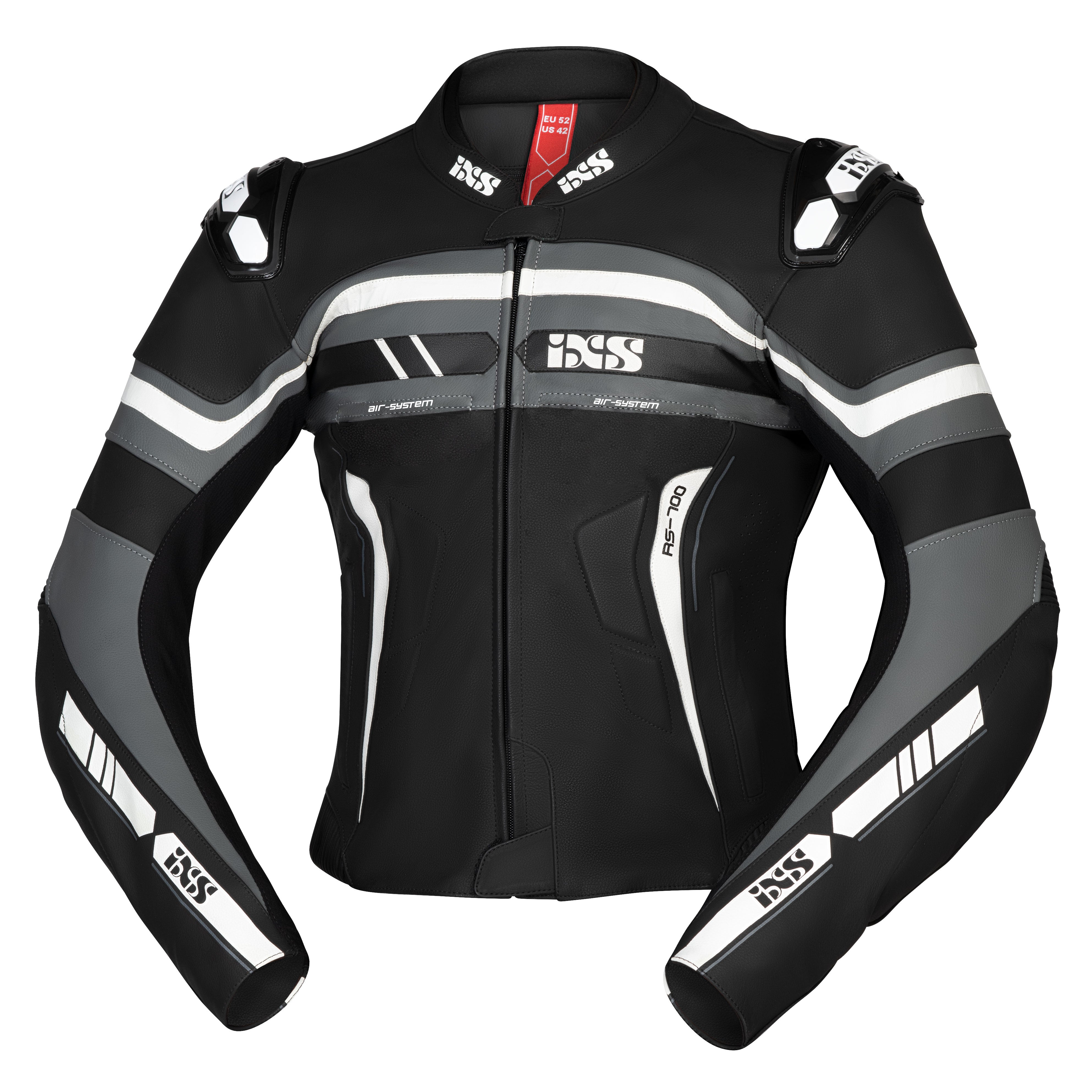 IXS Sport LD Kombi RS-700 2-piece black-gray-white – iXS.com