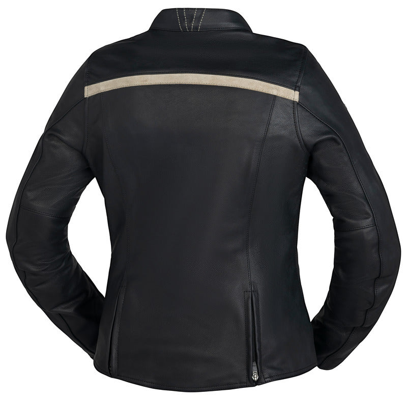 Classic LD Damen Jacke Stripe schwarz