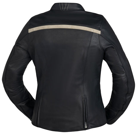 Classic LD Damen Jacke Stripe schwarz