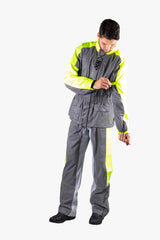 Regenjacke Silver Reflex-ST, fluo gelb-silber