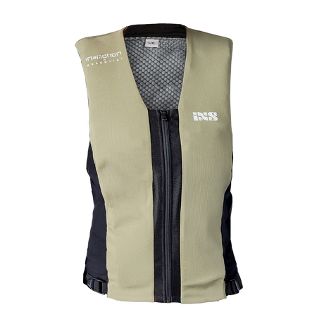 iXS-Airbag Weste IPRO 1.0 - oliv-schwarz-01