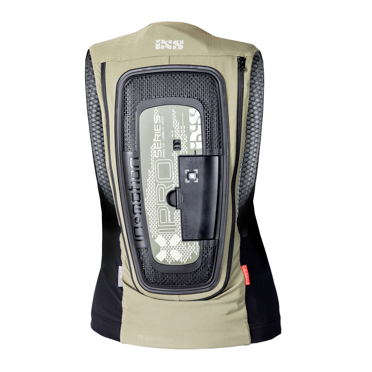 iXS-Airbag Weste IPRO 1.0 - oliv-schwarz-03