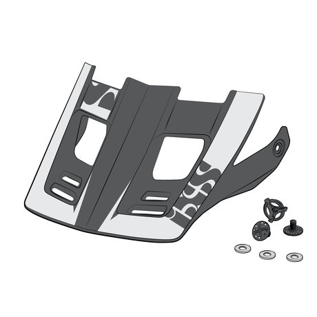 Visier + Pins Xact EVO grau