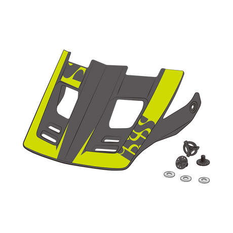 Visier + Pins Xact EVO lime