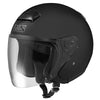 Casco jet HX 118 negro mate 