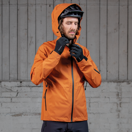 Carve AW Jacket burnt orange