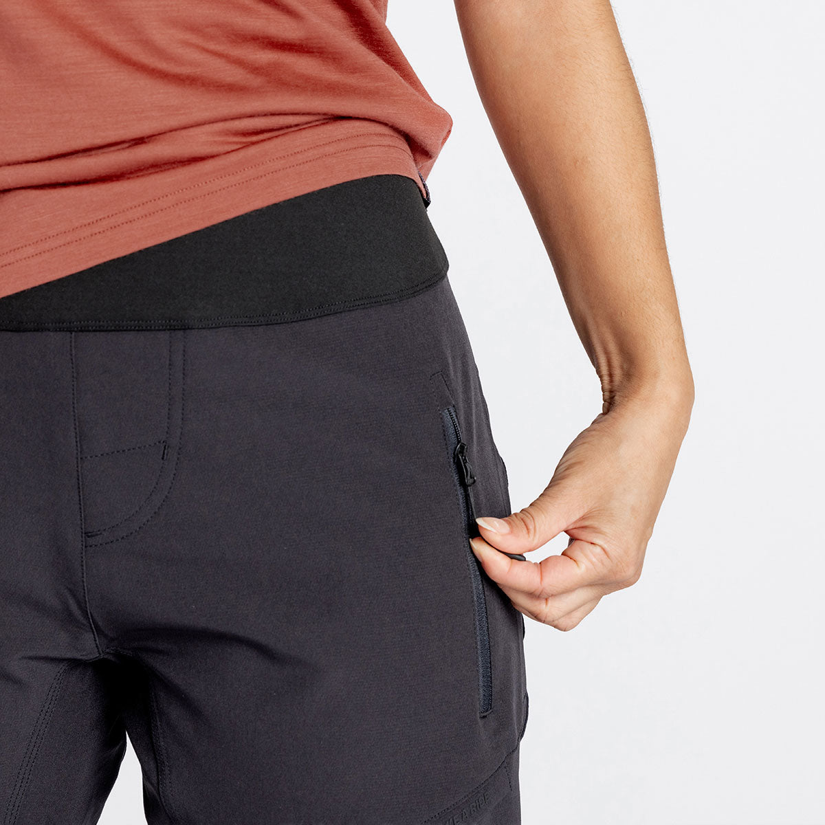 Damen Carve Hip-Hugger Hose schwarz