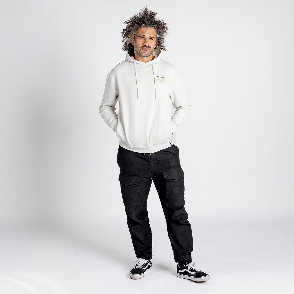 ARCH プルオーバー　オフホワイト iXS Arch organic hoodie off white – iXS.com