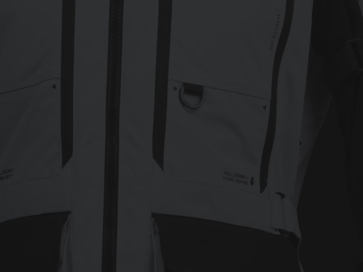 Tour Jacke Montevideo-ST 3.0 hell grau-dunkel grau-schwarz - Website-Fassung (iPad)